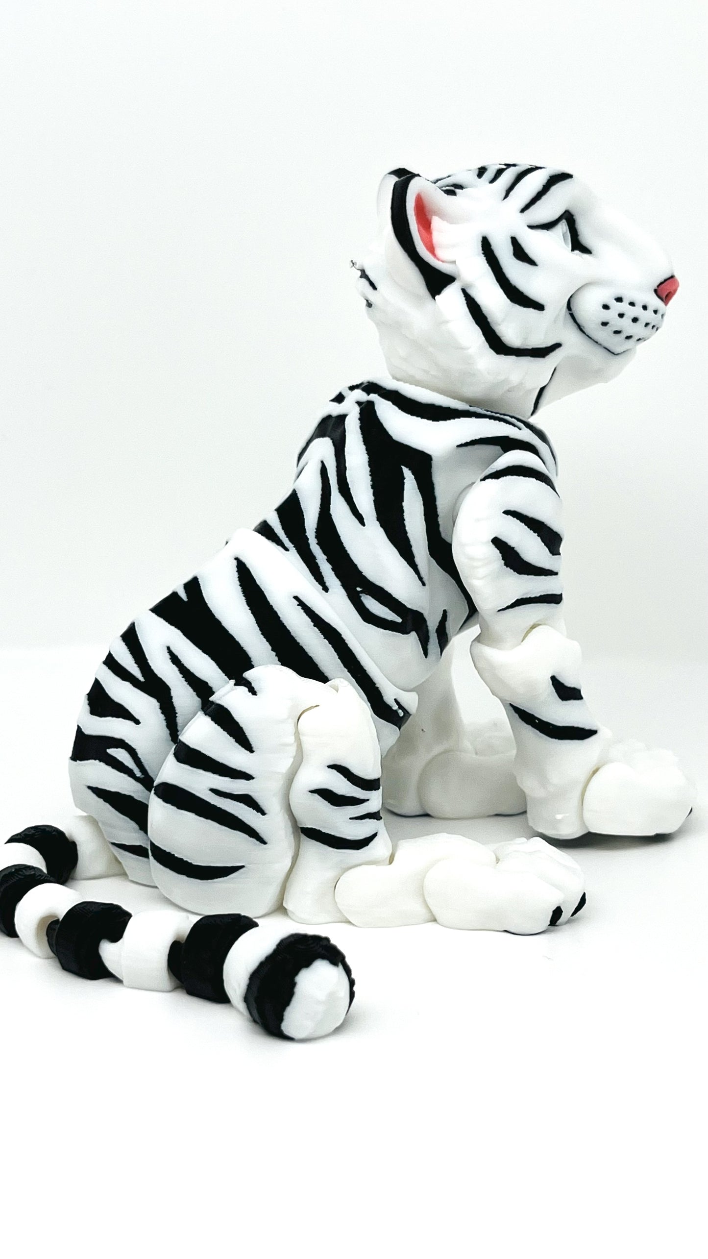 White Tiger Cub Figurine (MatMire Makes)