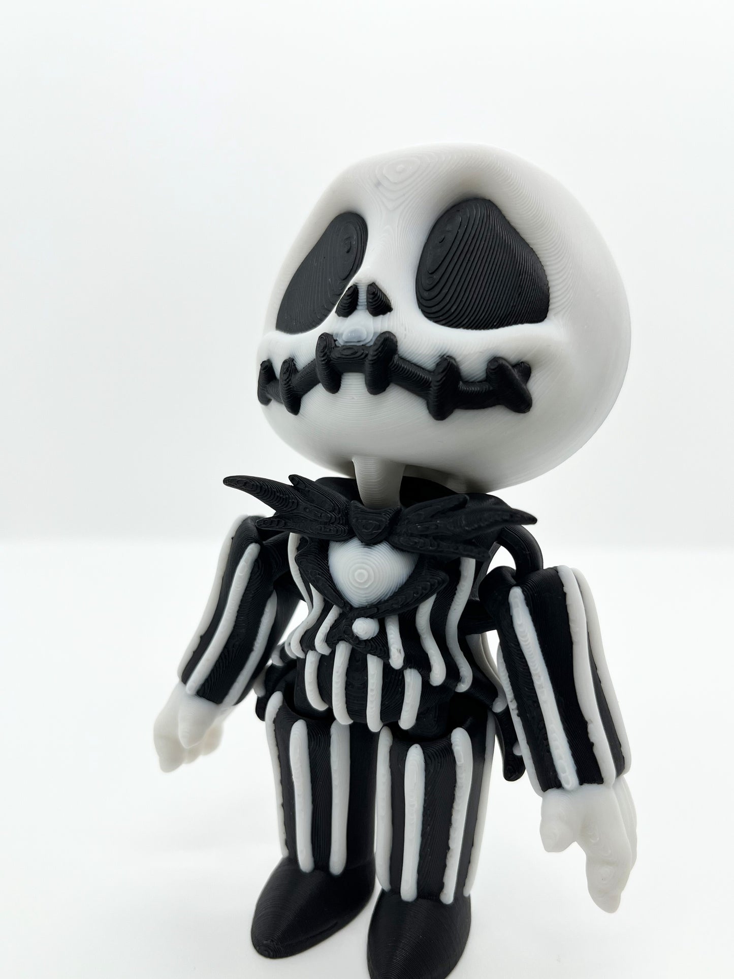 Jack Skellington Fan Art Figurine – Halloween Inspired