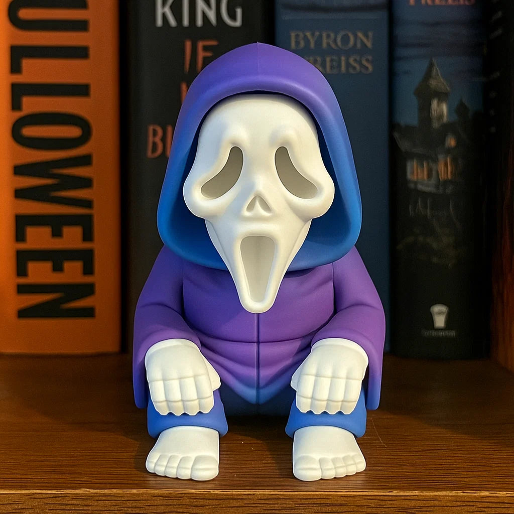 Hooded Ghost Figurine – 3D Printed with PLA – Designer Credit: Unicorn Graveyard