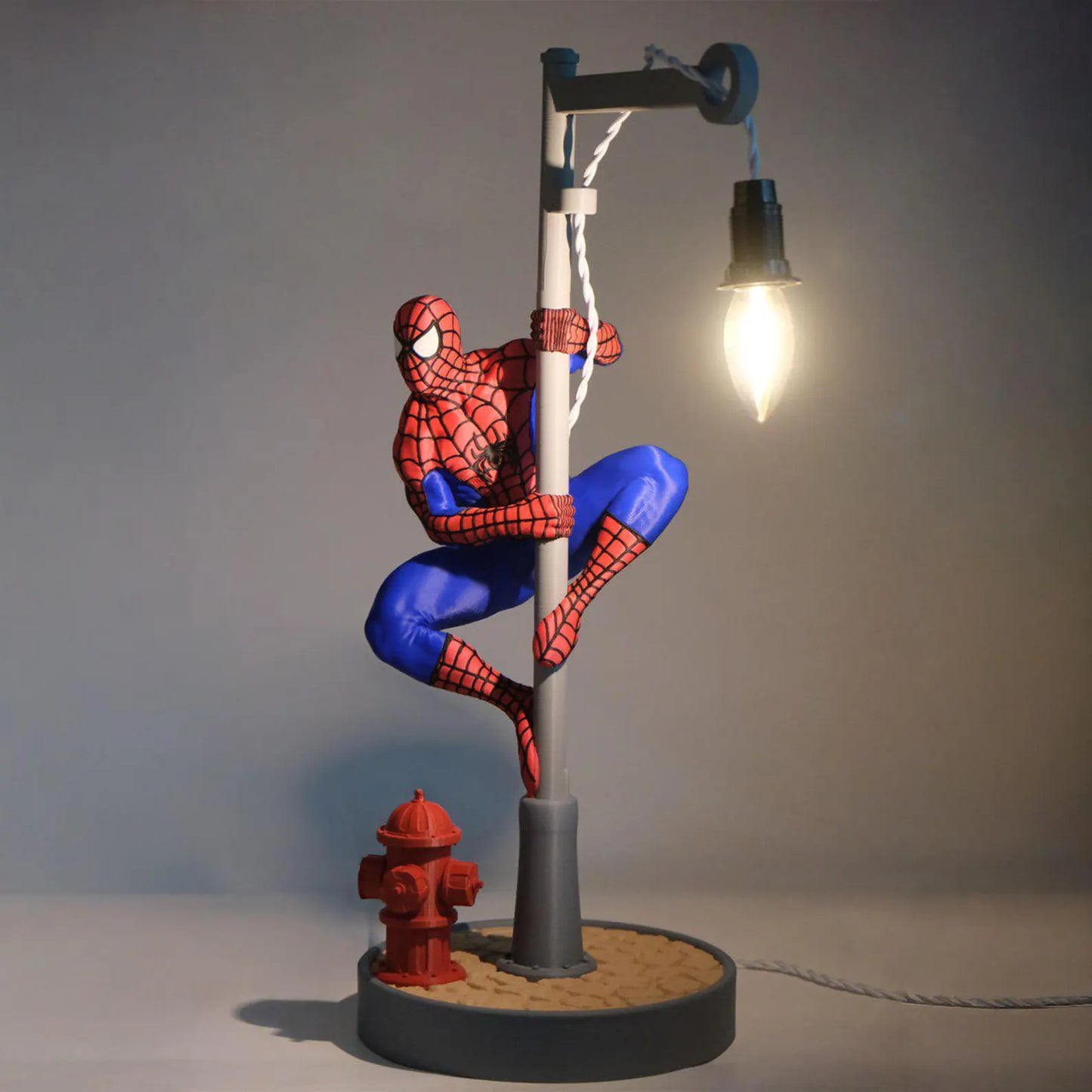 Spider-Man Lamp – Superhero Gamer Room Décor