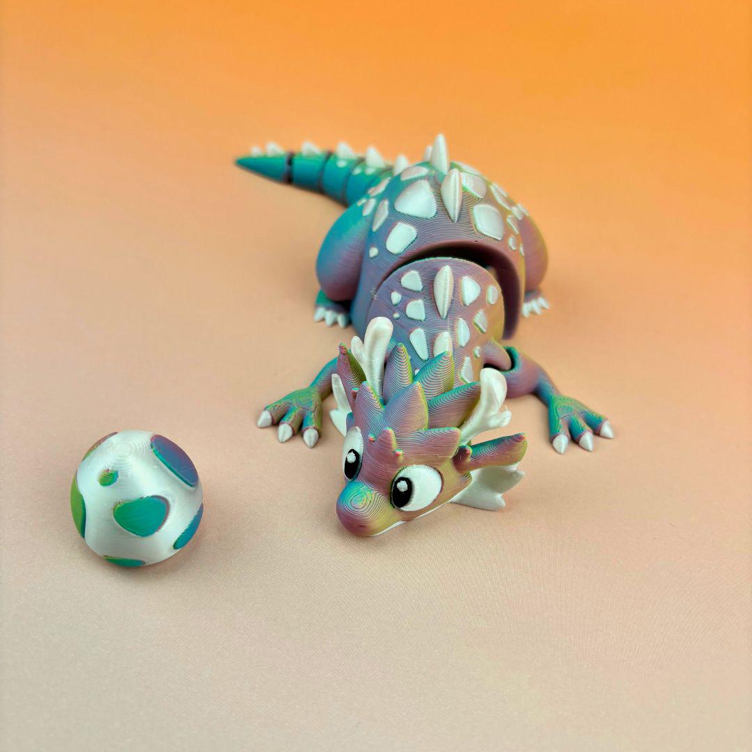 Dragon Mother Protecting Her Egg Fidget Toy