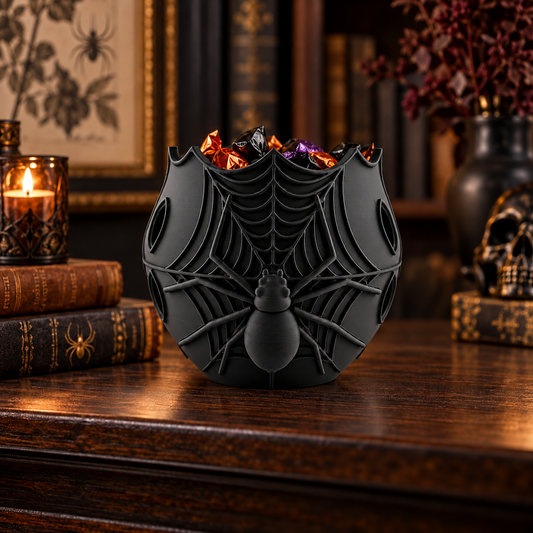 Widow's Embrace Spiderweb Vase