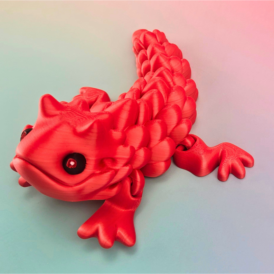Articulated Bearded Dragon Figurine
