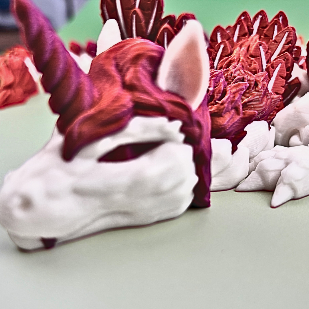 Alicorn  Dragon Articulated Figurne