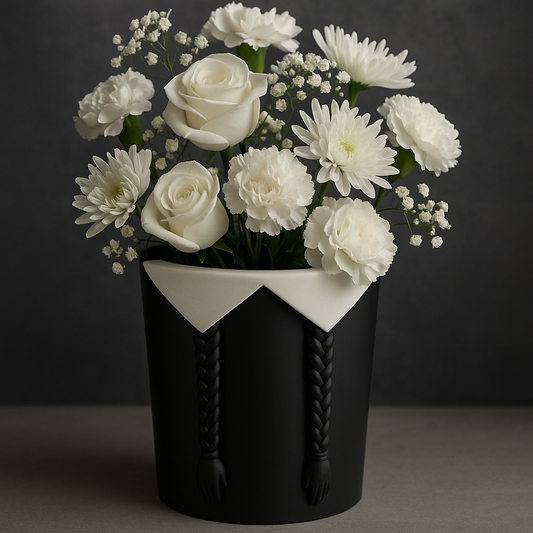 Spooky Wednesday Vase – Fan Art