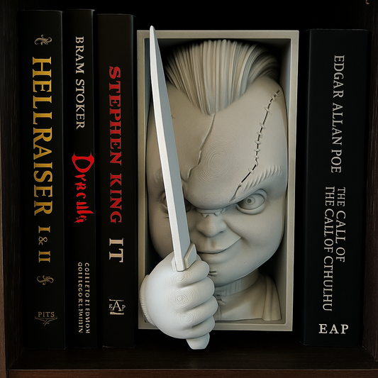 Chucky “Knife Peek” Book Nook – Fan Art