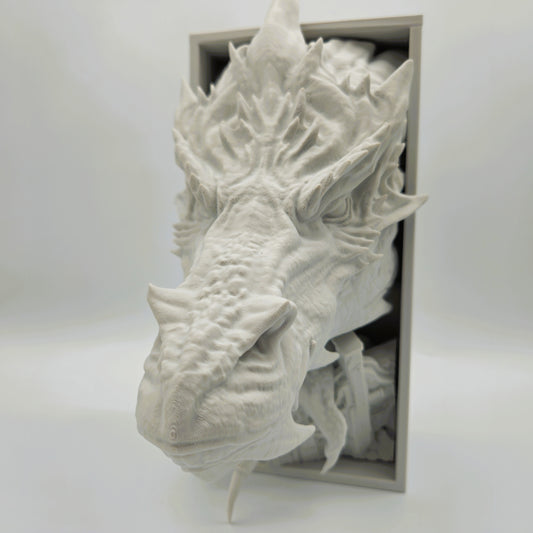 Smaug Book Nook — Matte Light Ash Gray
