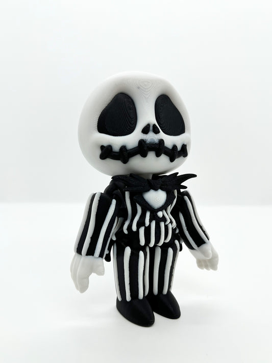 Jack Skellington Fan Art Figurine – Halloween Inspired