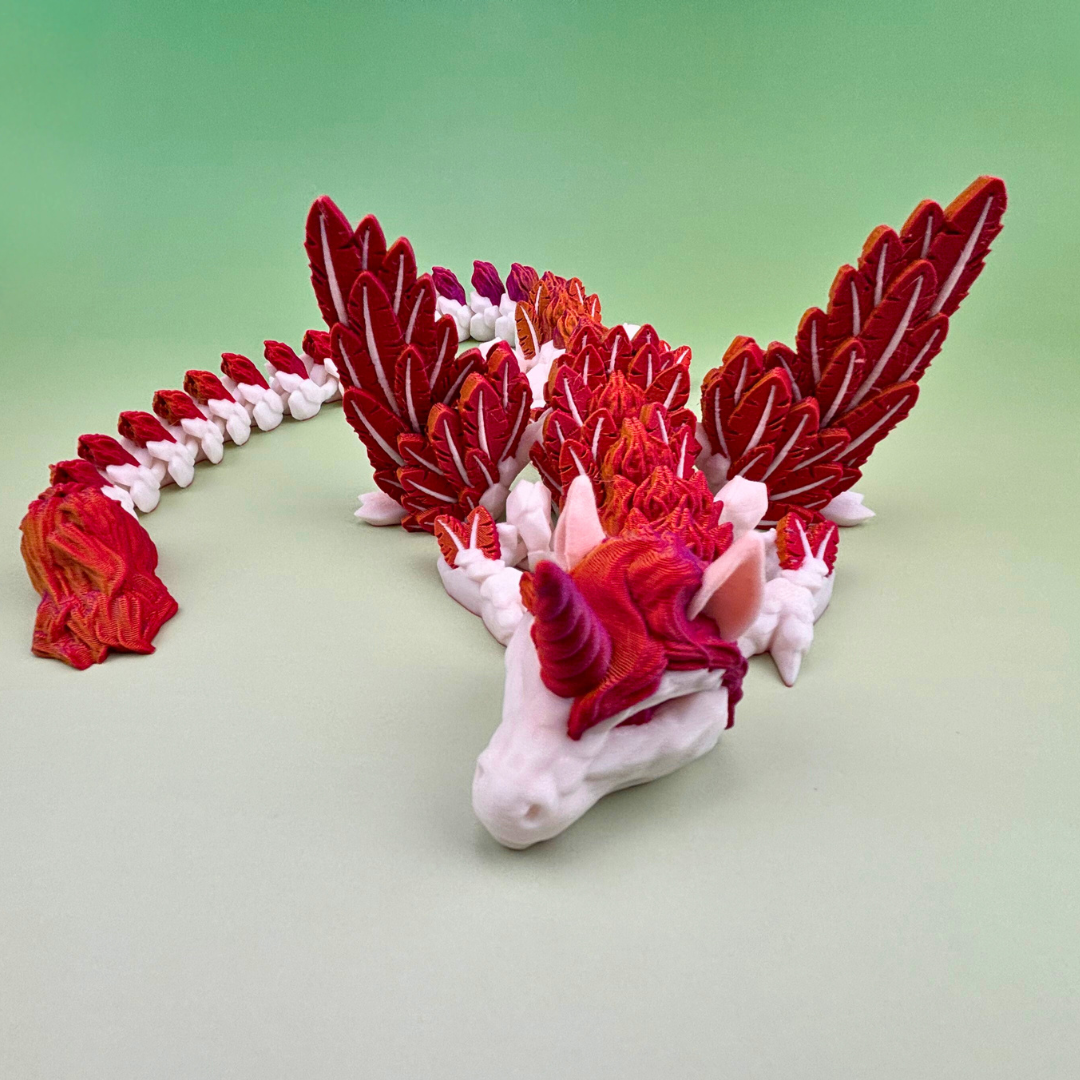 Alicorn  Dragon Articulated Figurne