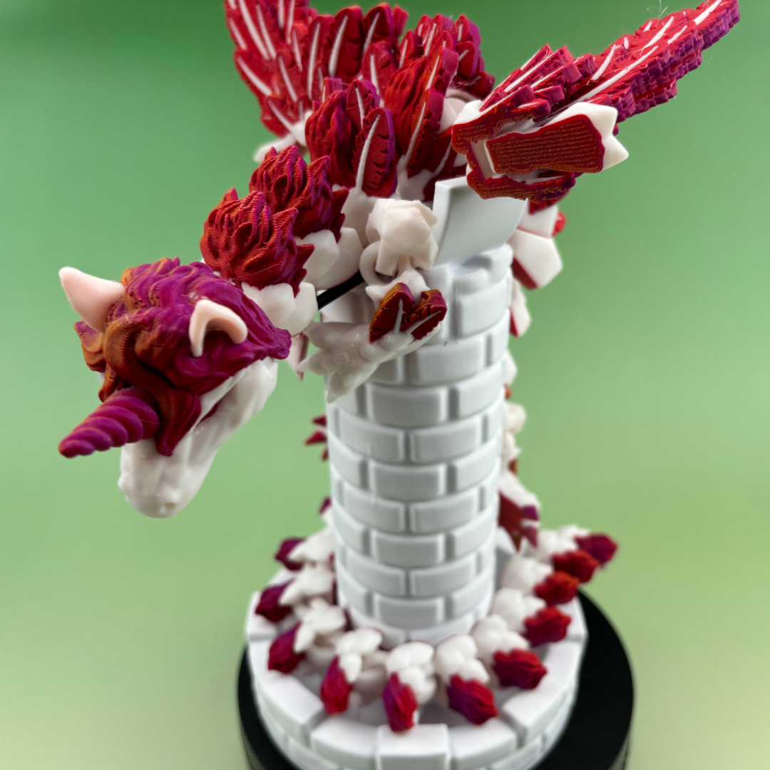 Alicorn  Dragon Articulated Figurne