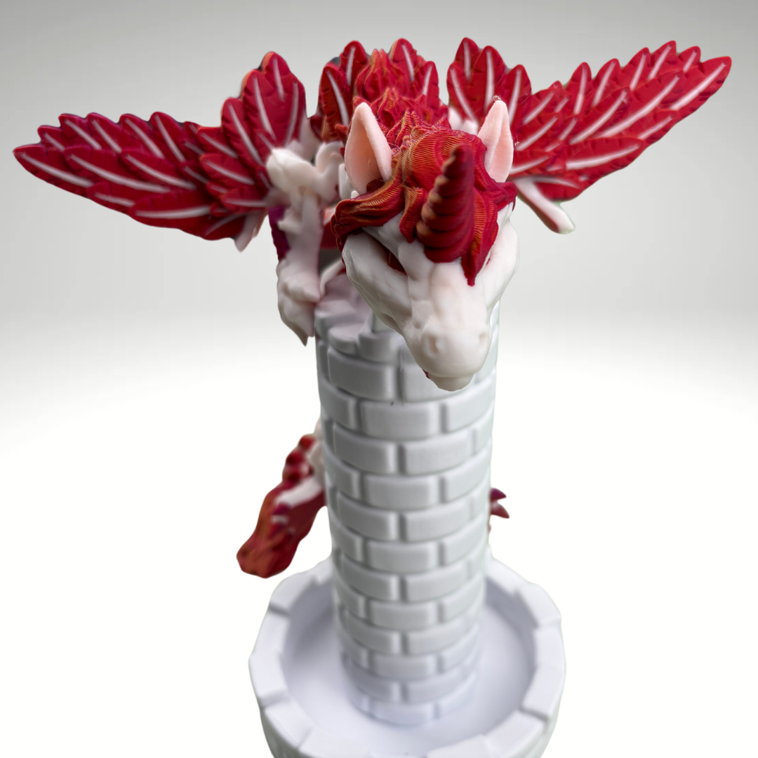 Alicorn  Dragon Articulated Figurne