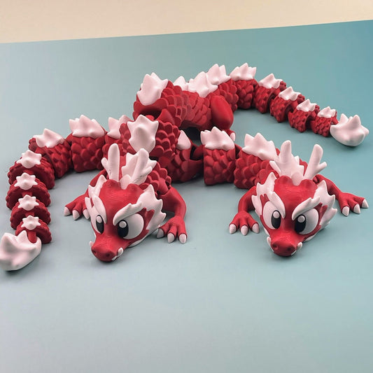 18.5" Cute Dragon Articulated – Flexible & Fantasy