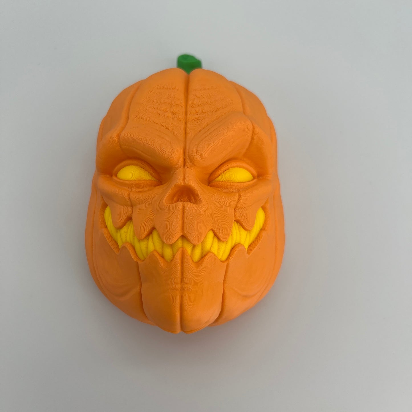 Pumpkin Skull Face — Wall or Stand Decor