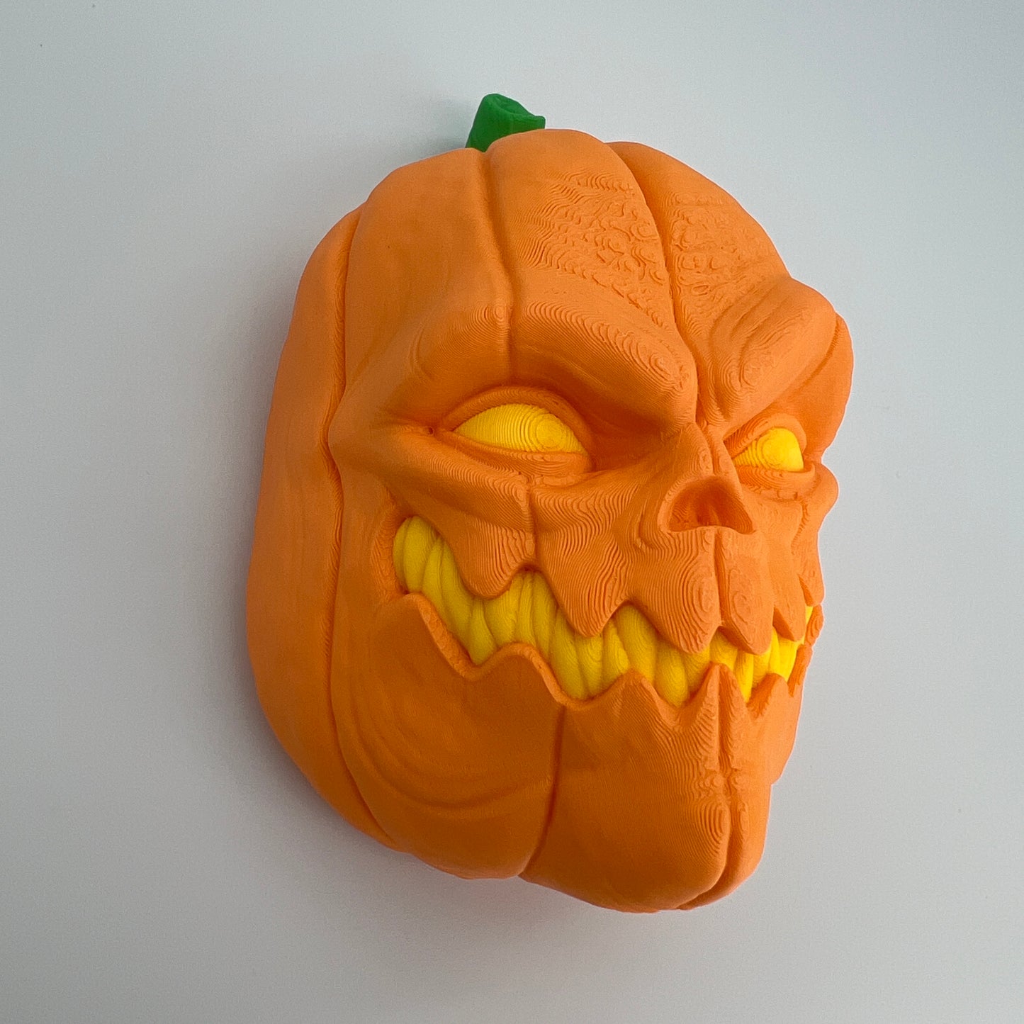 Pumpkin Skull Face — Wall or Stand Decor