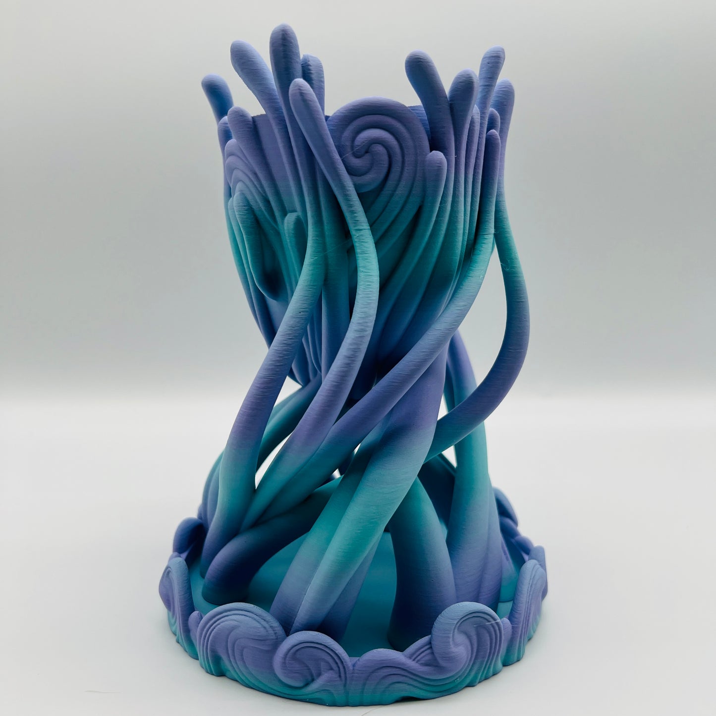 Dreamwave Muse Abstract Head Planter with Drip Tray