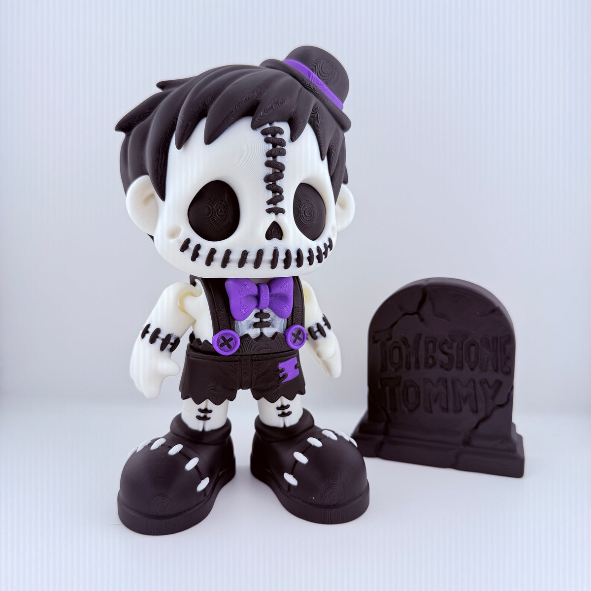 Tombstone Tommy Super-Sized – Creepy Gothic Character with Tombstone