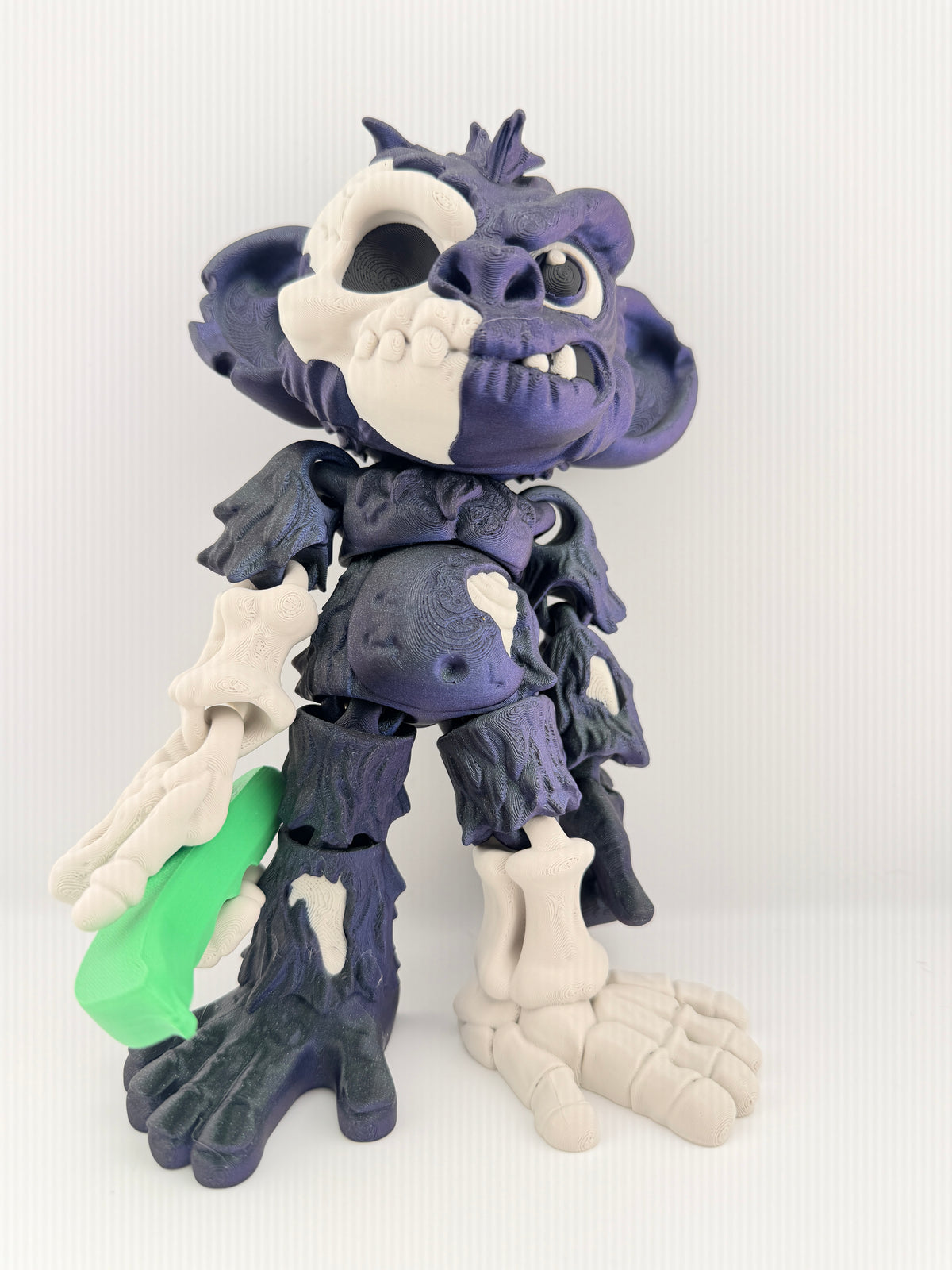 Zombie Monkey Hangimal Super-Sized – Flexible Undead Collectible with Banana