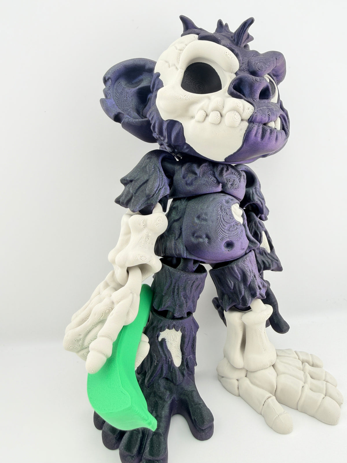 Zombie Monkey Hangimal Super-Sized – Flexible Undead Collectible with Banana