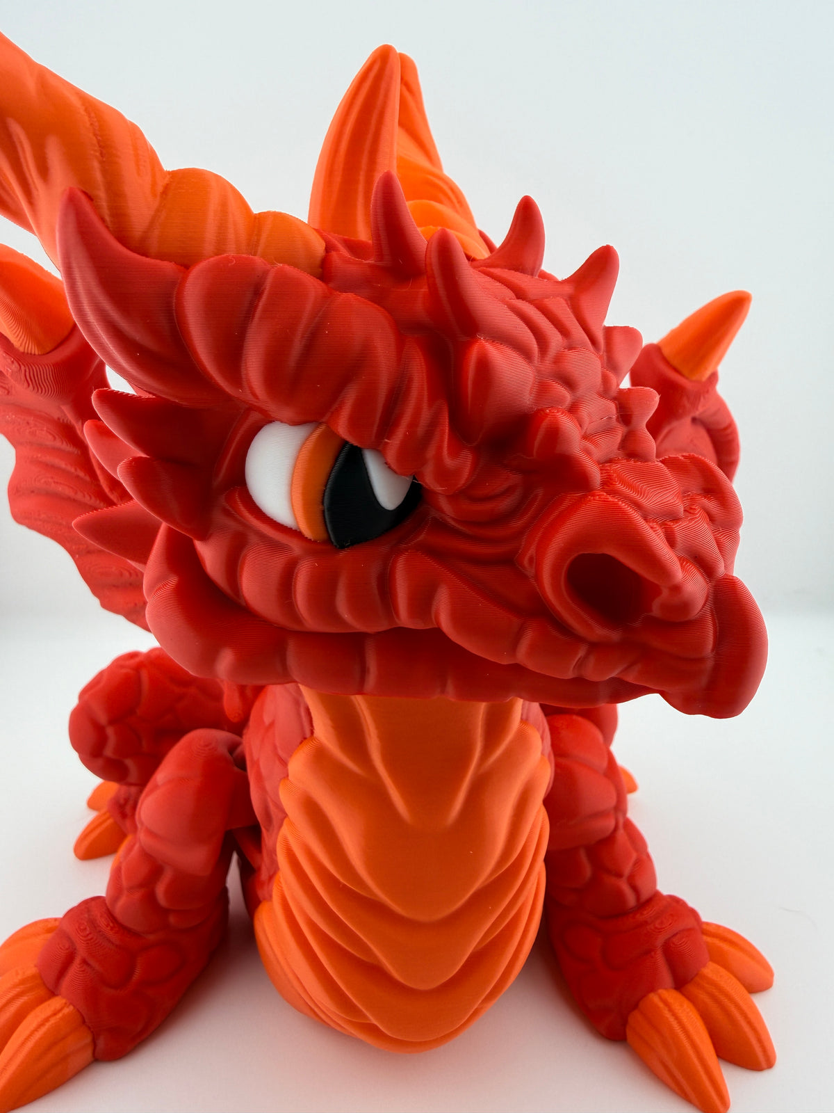 Sky Fire Dragon – Super Size Flexible Winged Dragon Décor