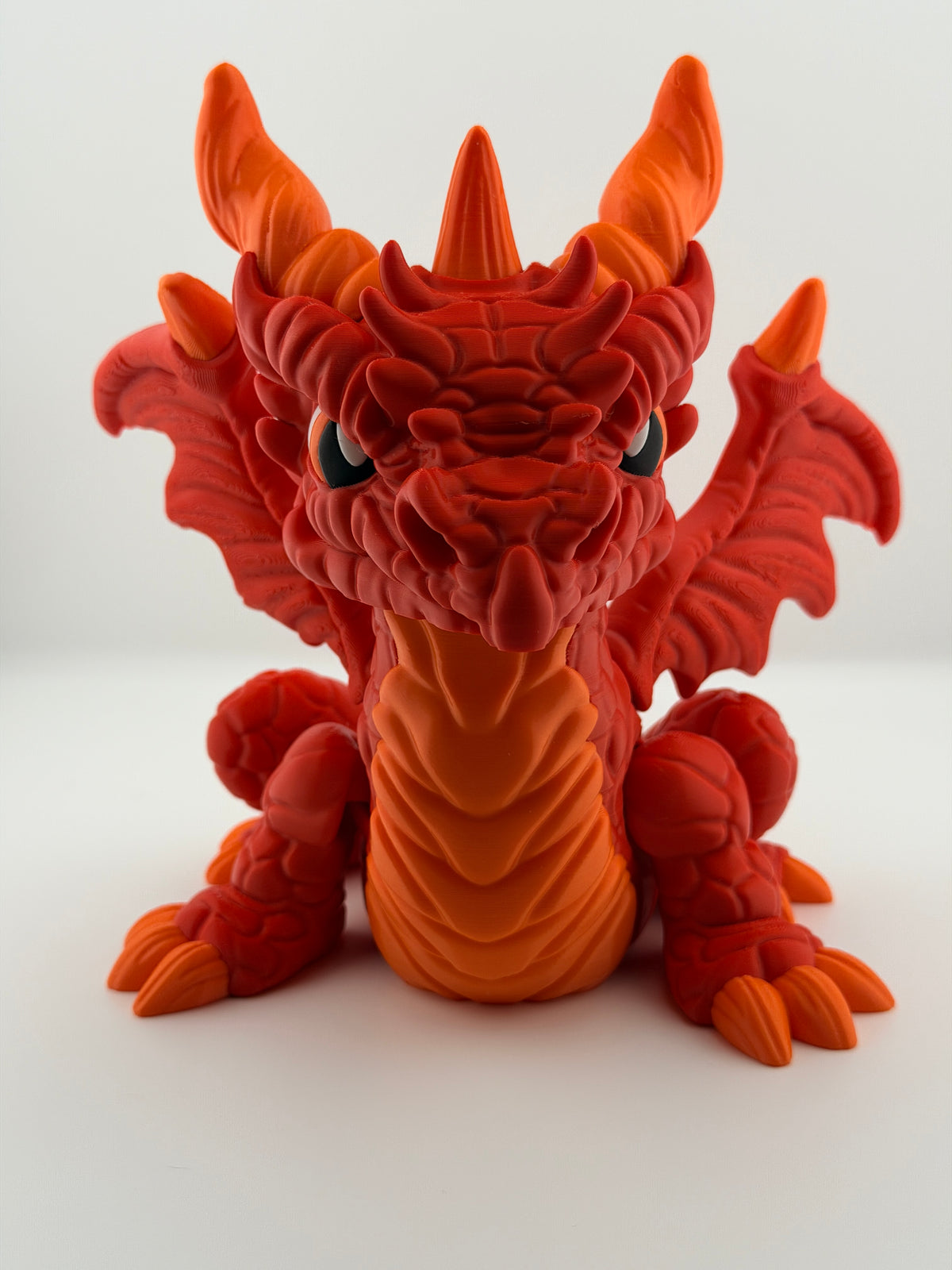 Sky Fire Dragon – Super Size Flexible Winged Dragon Décor