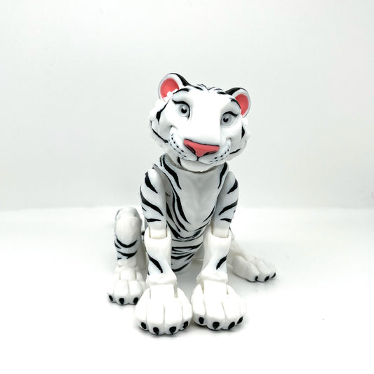 White Tiger Cub Figurine (MatMire Makes)