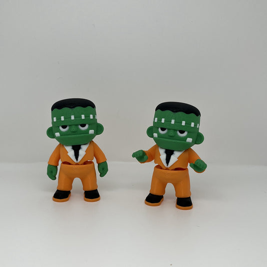 Frankenstein Duo Figurines – Halloween Fan Art
