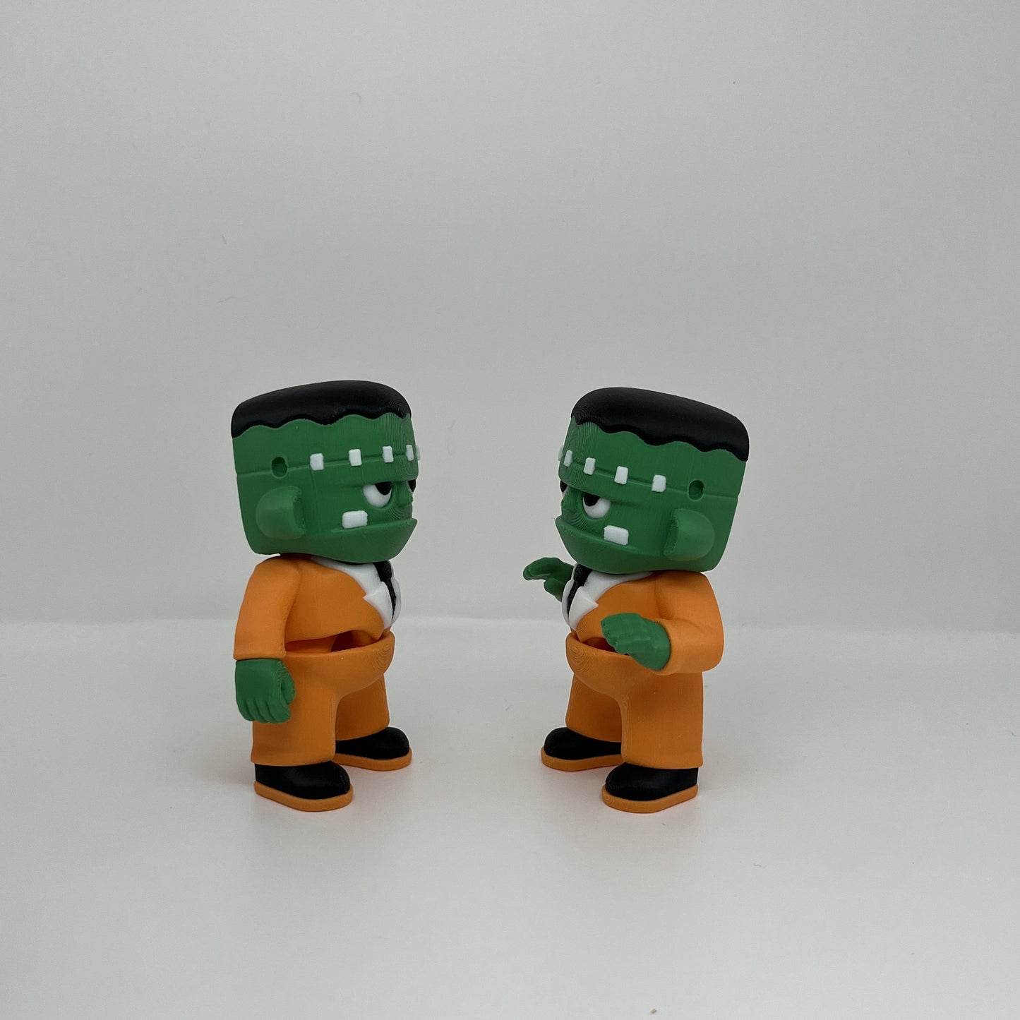 Frankenstein Duo Figurines – Halloween Fan Art