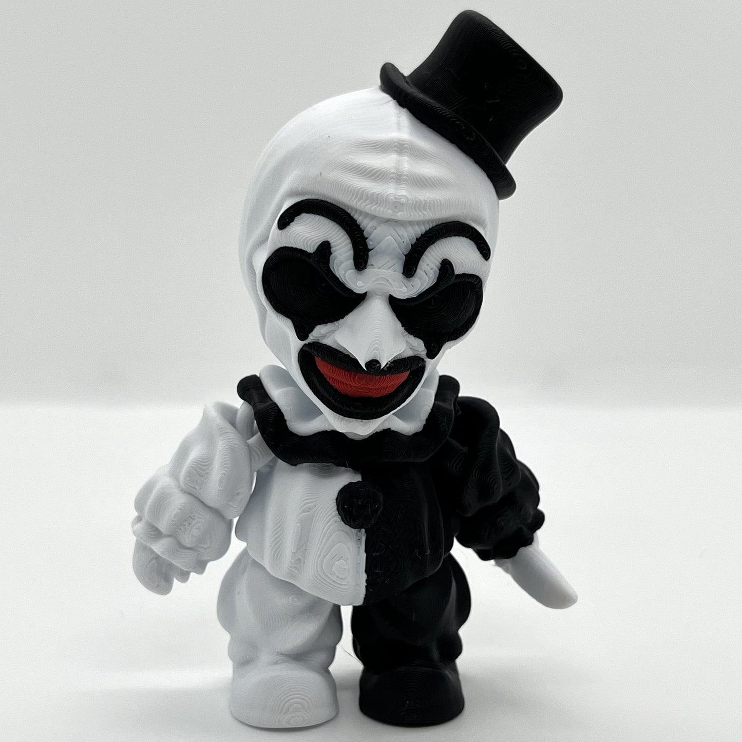 Art the Clown Mini Figurine – 3D Printed Fan Art Collectible
