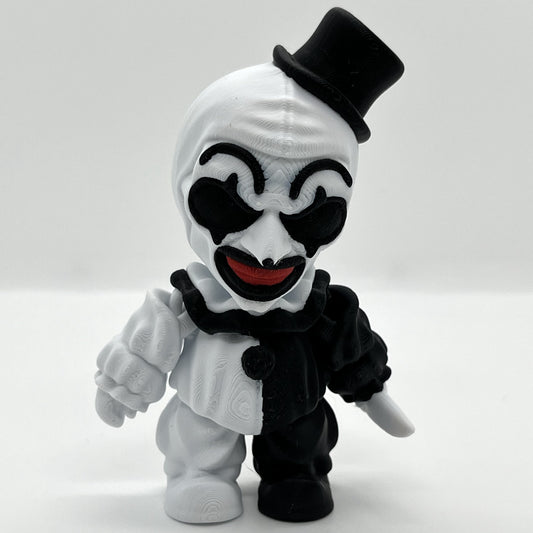 Art the Clown Mini Figurine – 3D Printed Fan Art Collectible