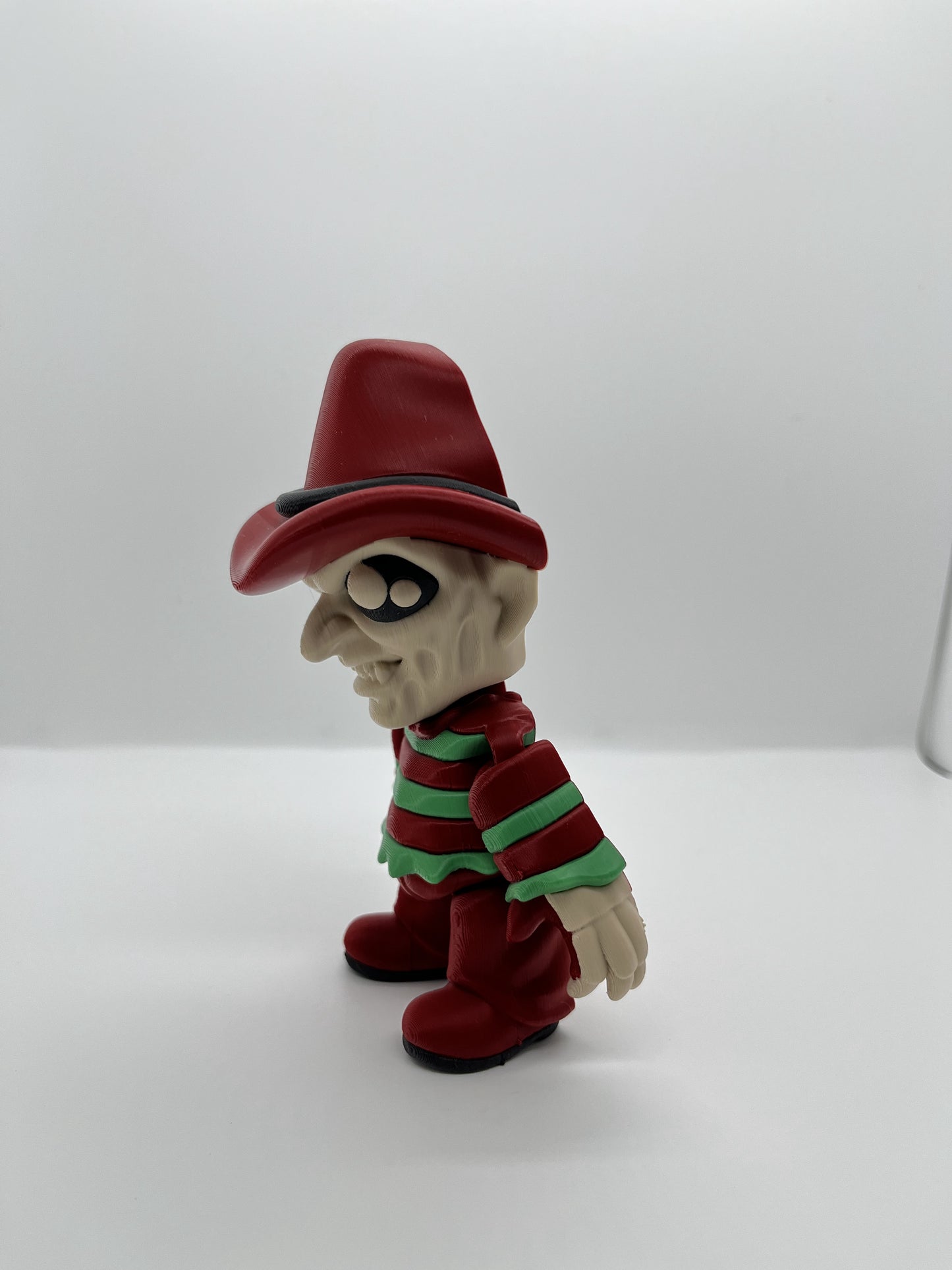 3D Printed Freddy-Inspired Horror Fan Art Figurine | 5.5" Collectible Display Model