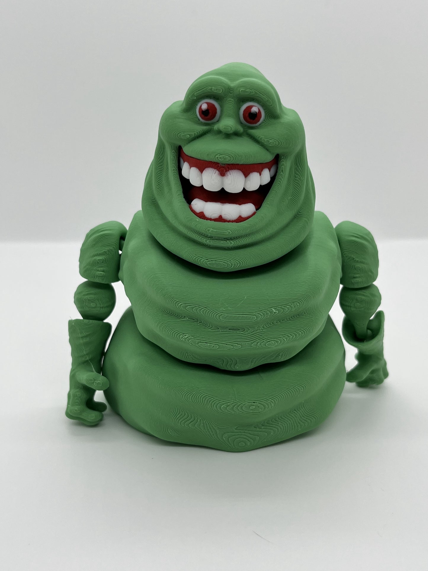 Slimer-Inspired Ghost Figurine | Flexi Town Designer Fan Art