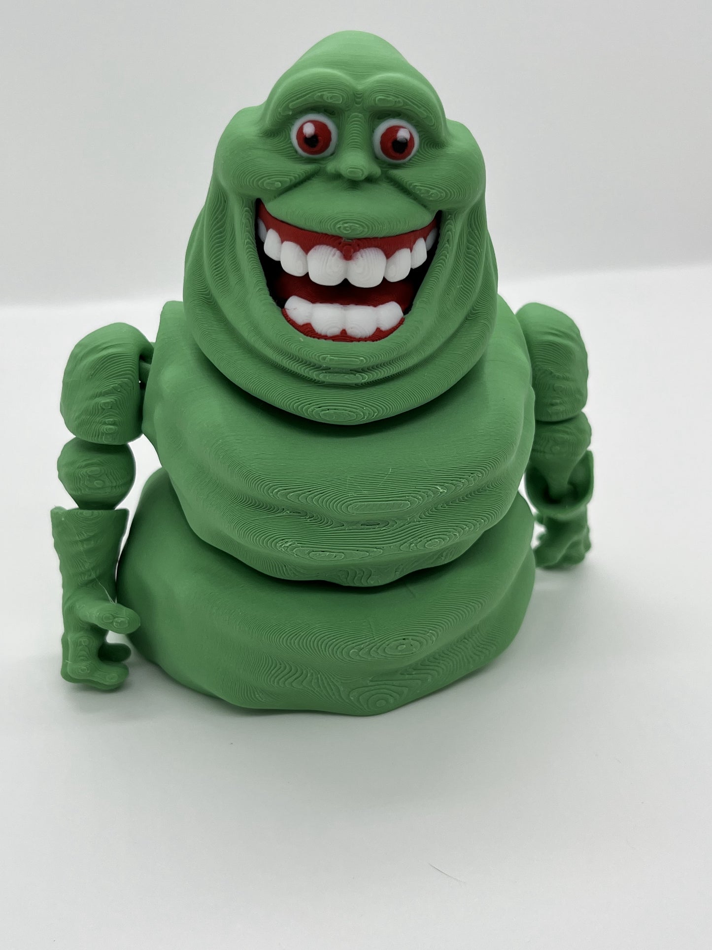 Slimer-Inspired Ghost Figurine | Flexi Town Designer Fan Art