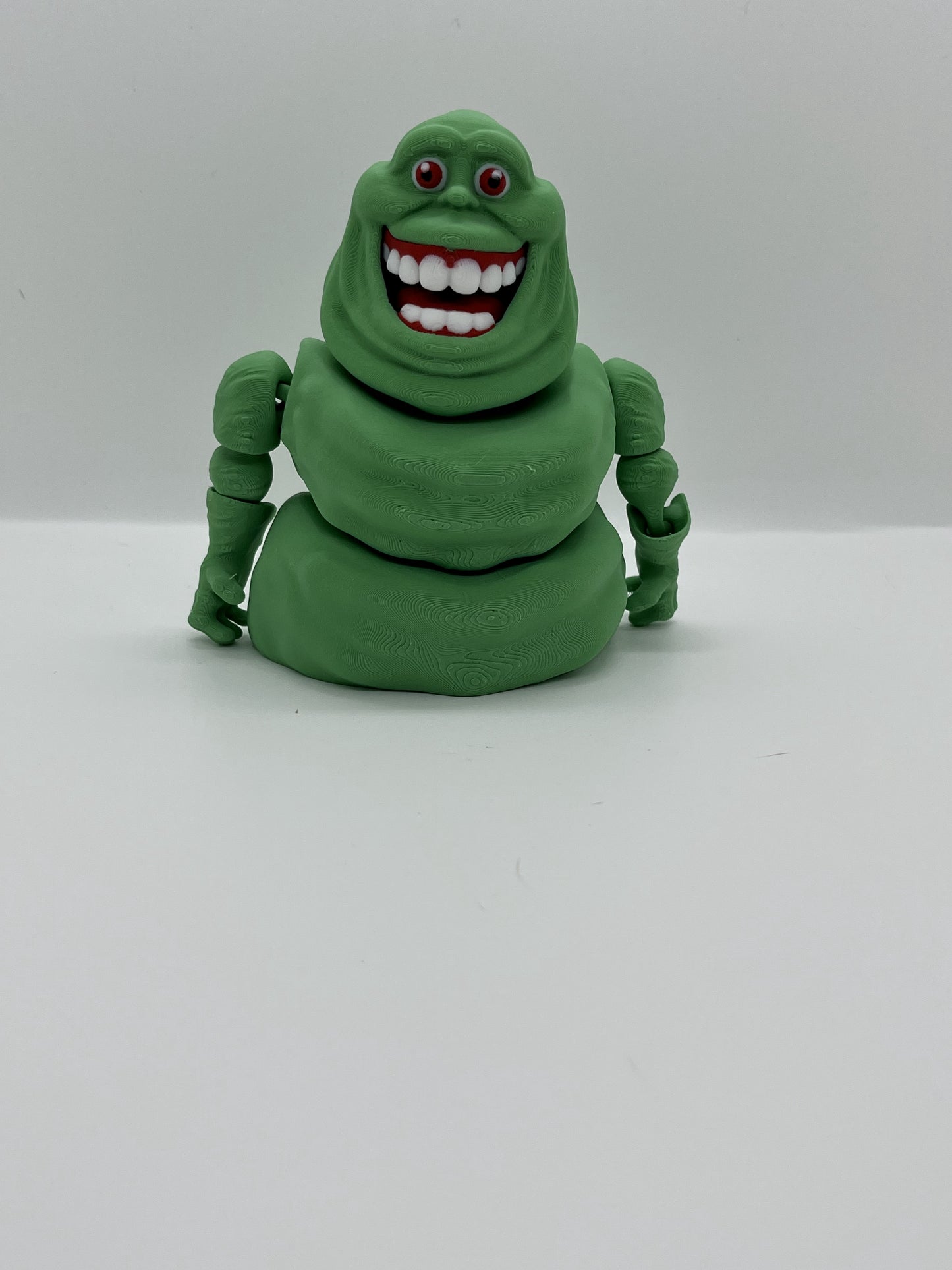 Slimer-Inspired Ghost Figurine | Flexi Town Designer Fan Art