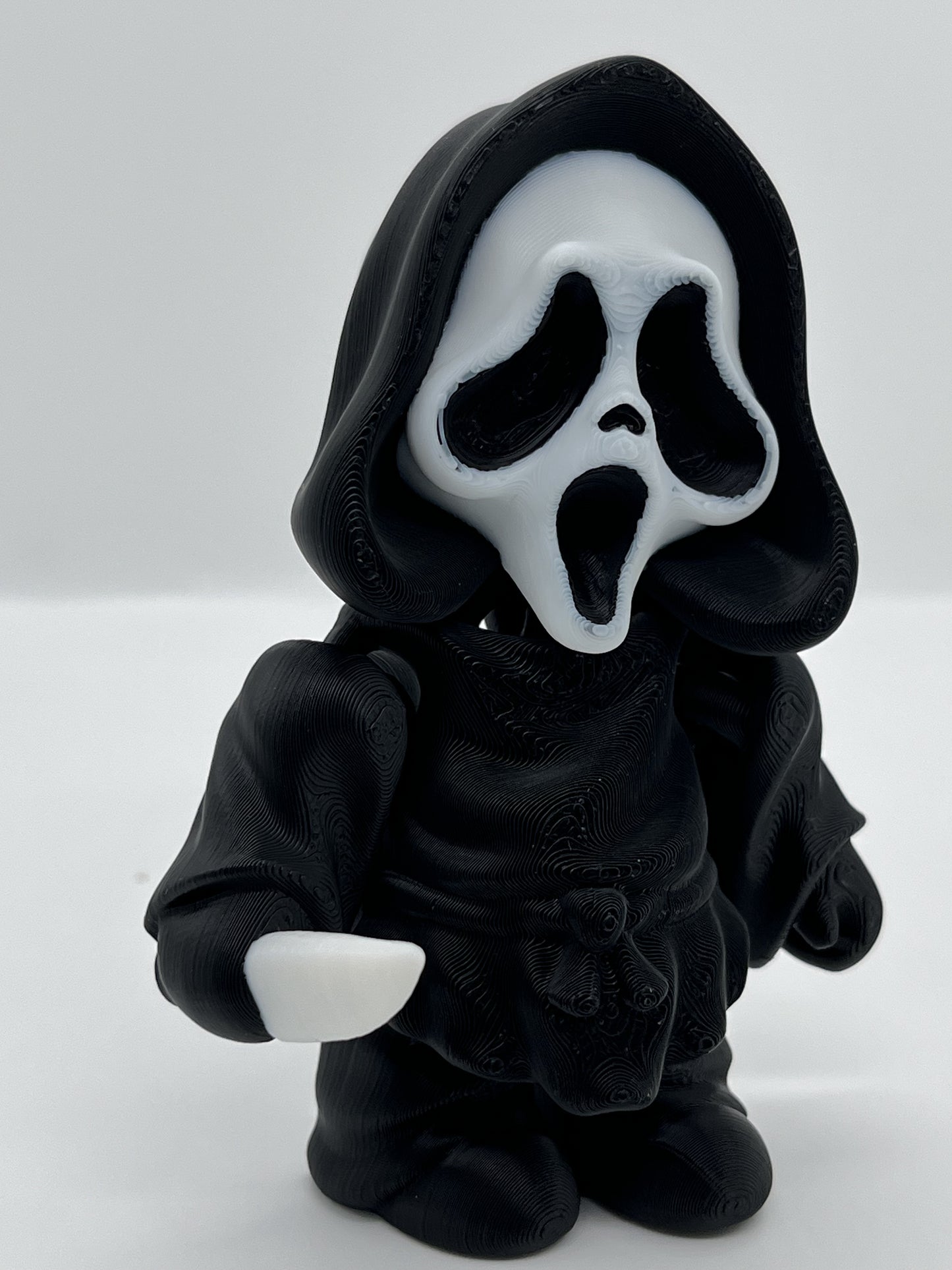 Mini Ghostface Fan Art Figurine – Horror Collectible