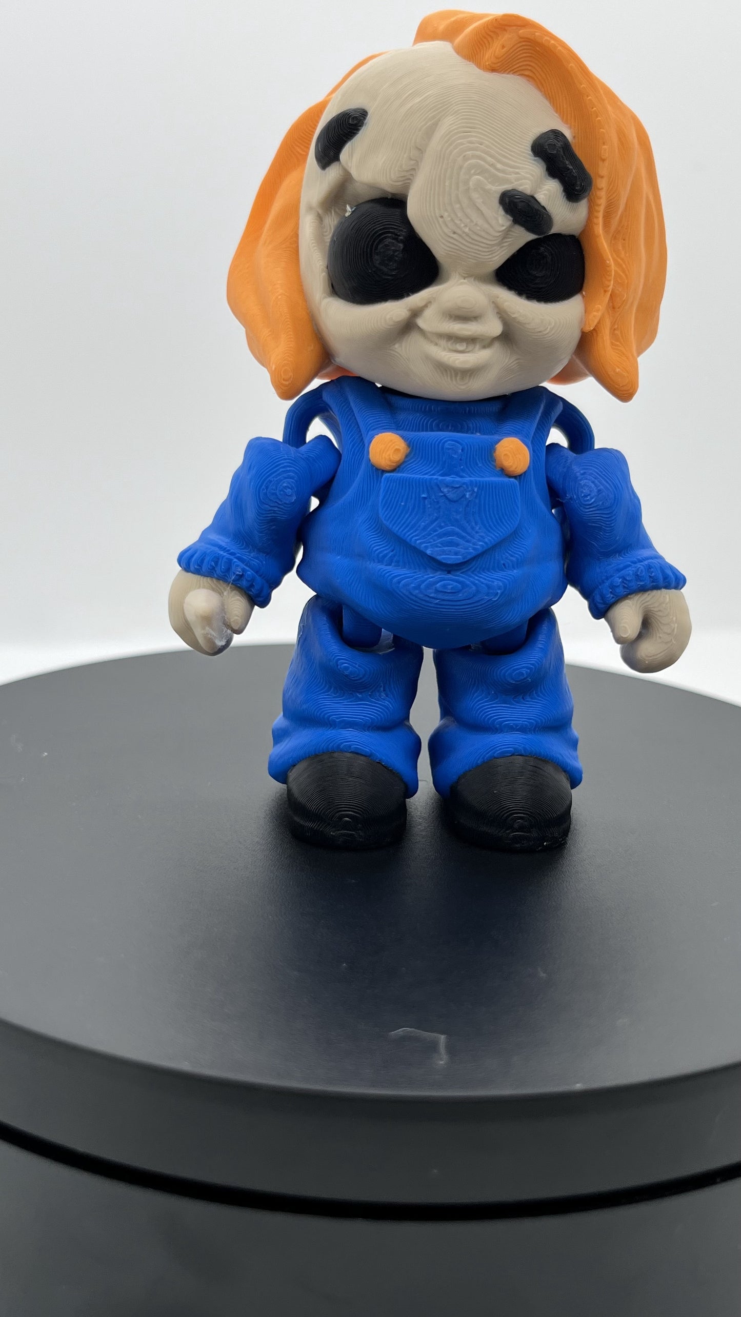 Evil Chucky Fan Art Figurine | Flexible Collectible Horror Décor
