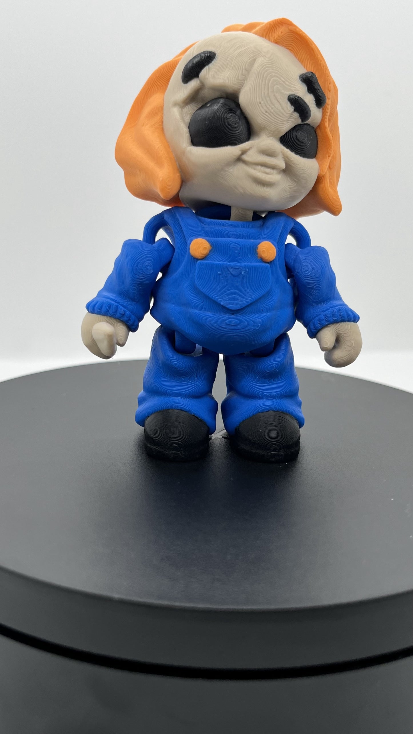 Evil Chucky Fan Art Figurine | Flexible Collectible Horror Décor