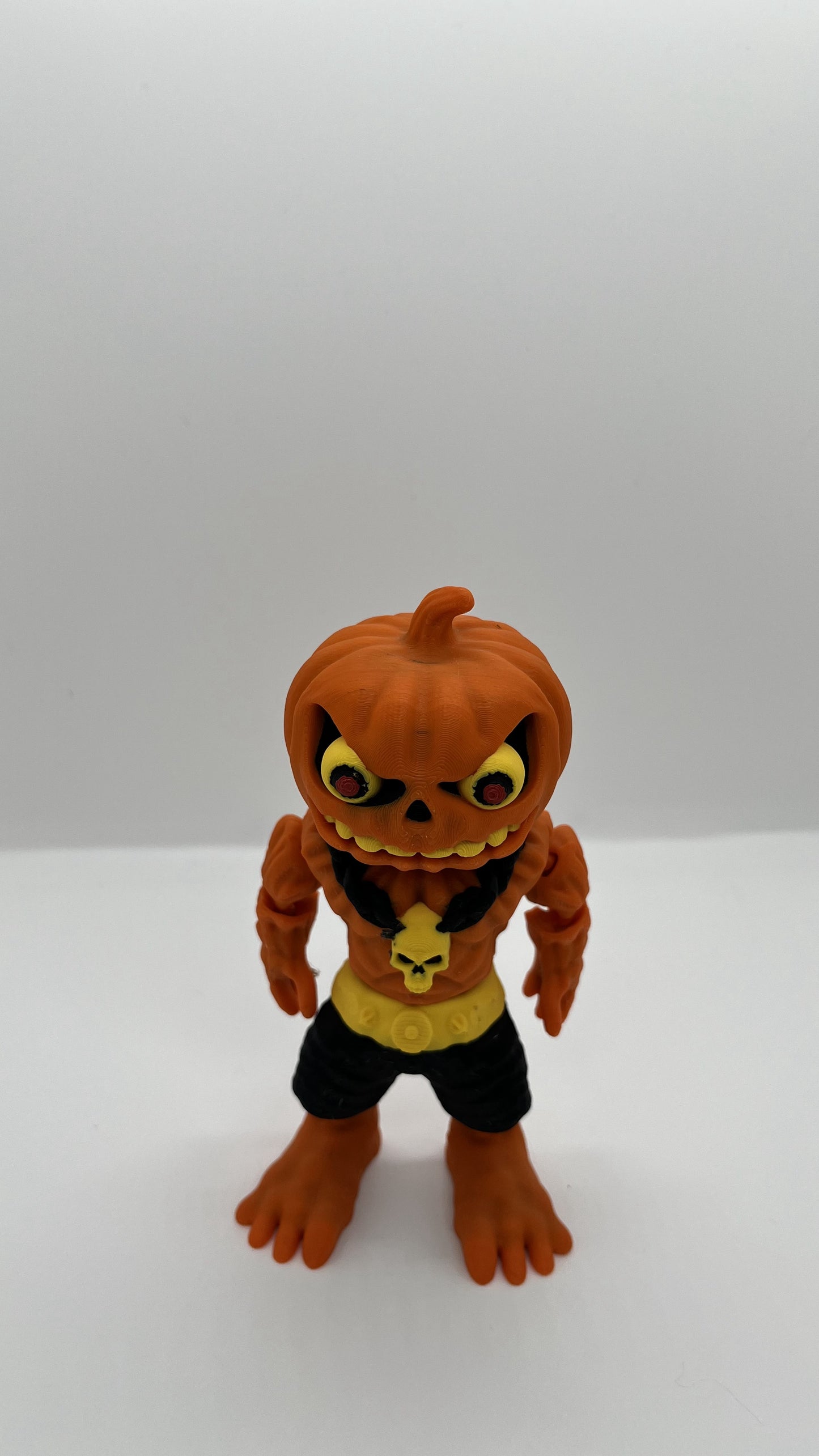 🎃 Pumpkin Creature Figurine – Flexi Town Collection