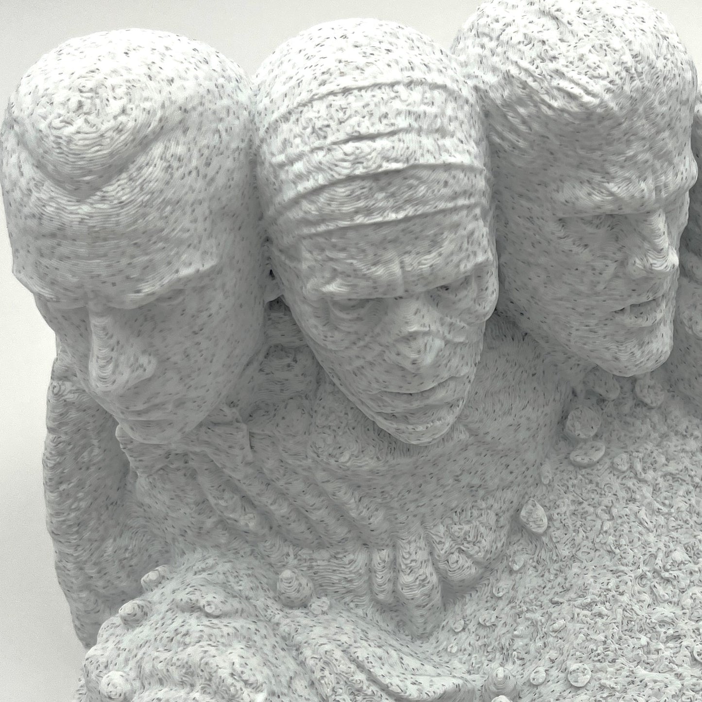 Monster Rushmore – Lifelike Blended Stone Look (Marble PLA)