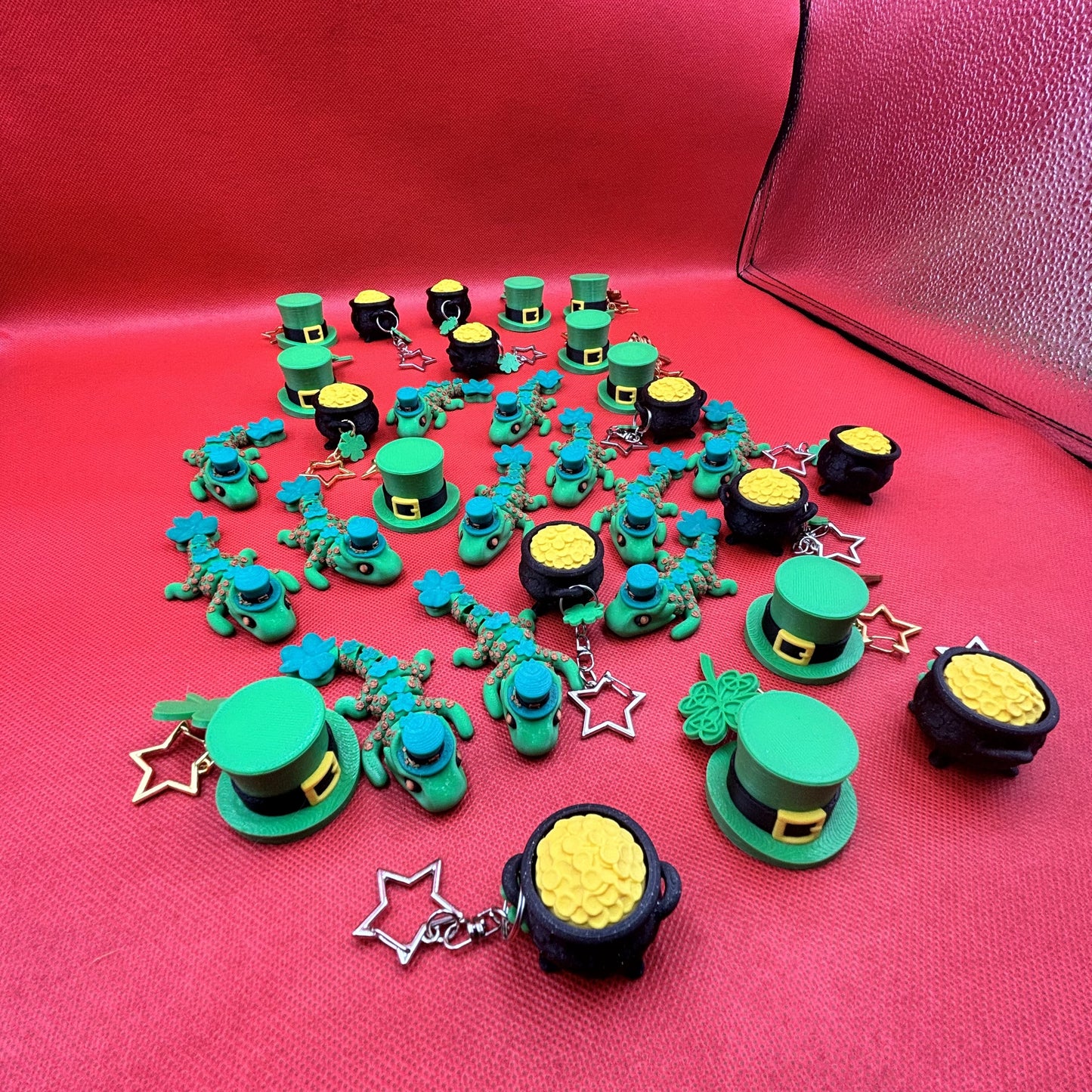 St. Patrick's Day Lucky Charms Keychain Set