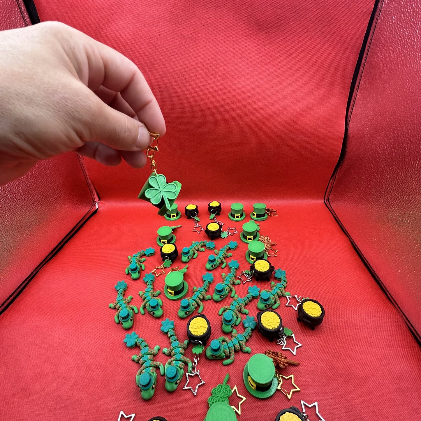 St. Patrick's Day Lucky Charms Keychain Set