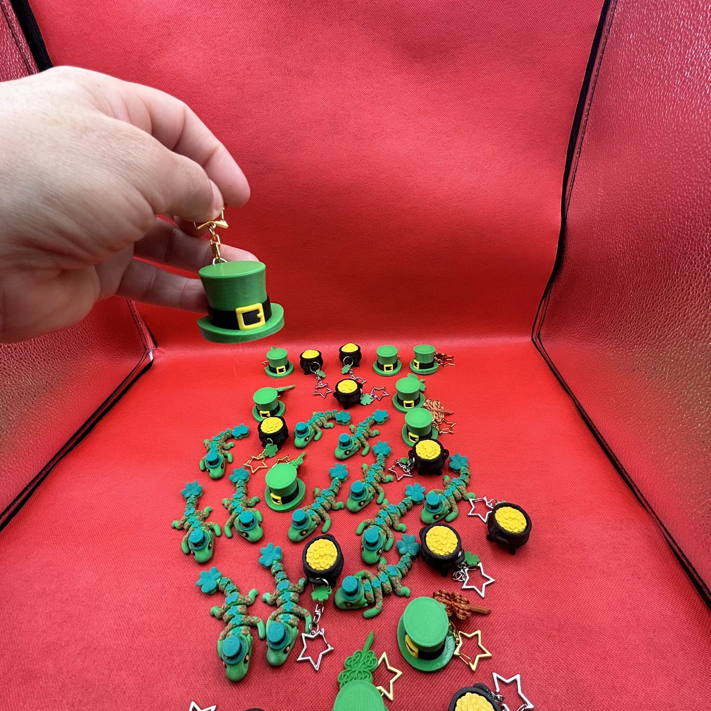 St. Patrick's Day Lucky Charms Keychain Set