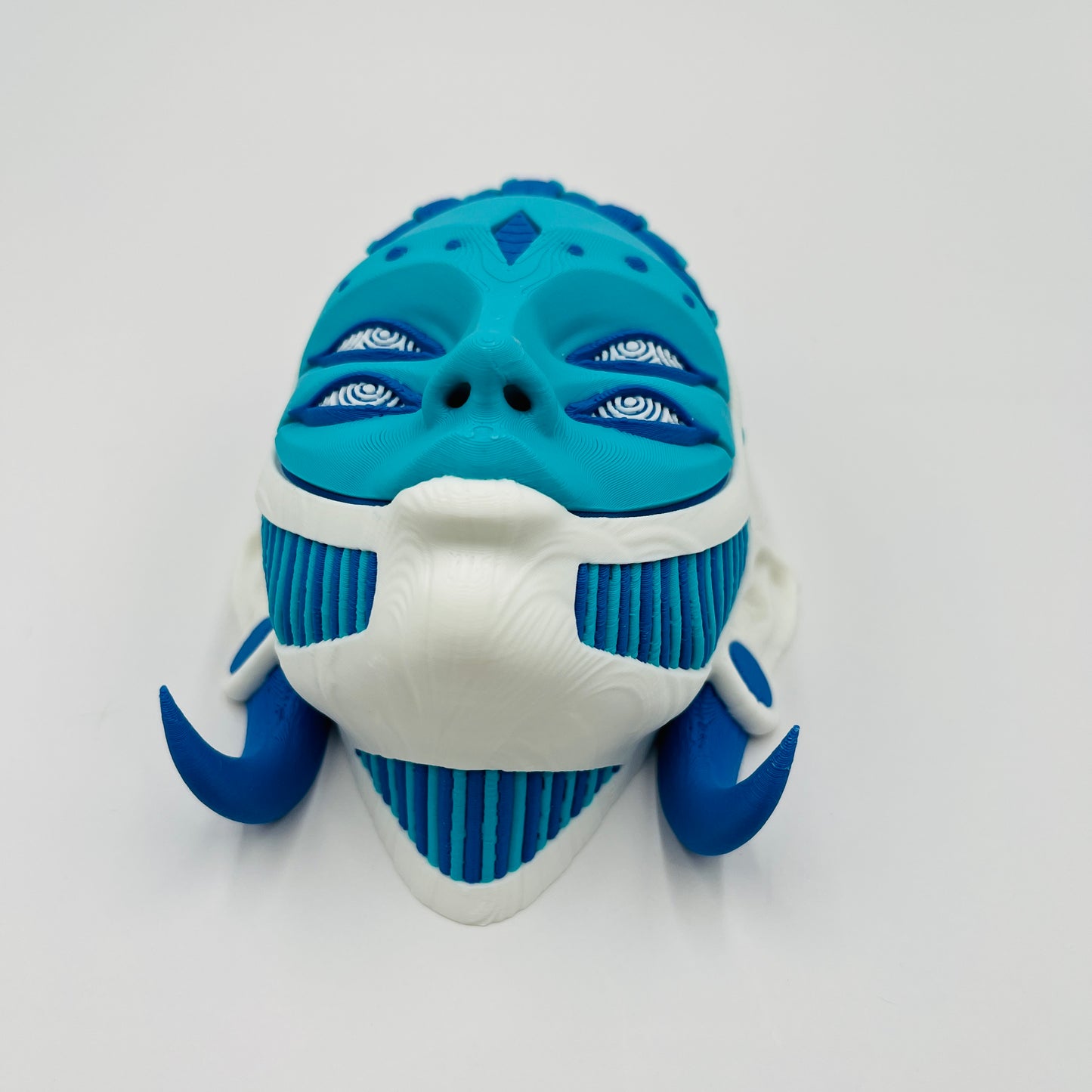 Arlequín Art Mask – Wall Mount or Free-Stand Display