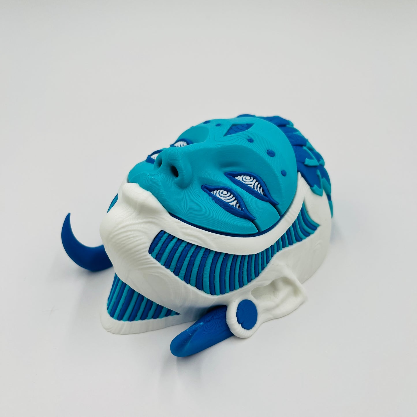 Arlequín Art Mask – Wall Mount or Free-Stand Display