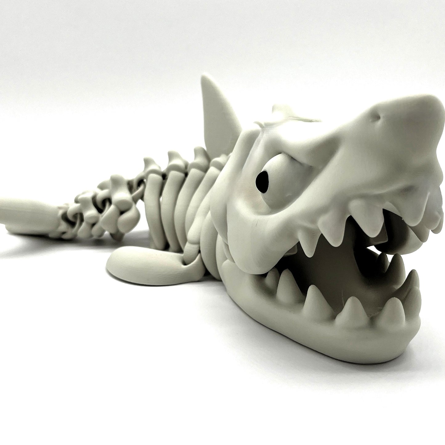 Flexi Skeletal Megalodon – XXL (13.8" Length)