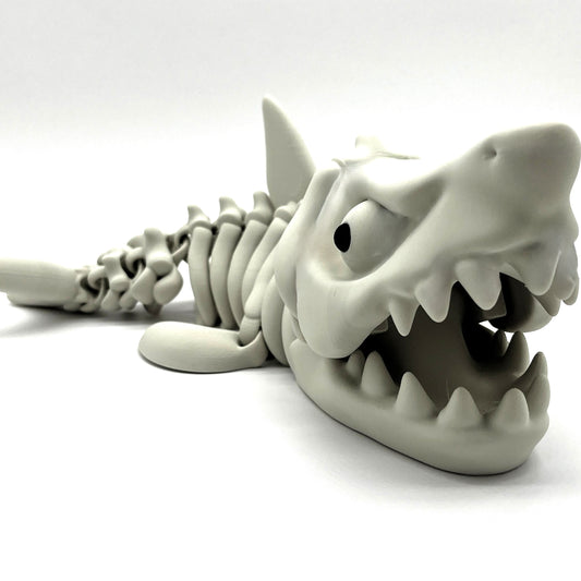 Flexi Skeletal Megalodon – XXL (13.8" Length)