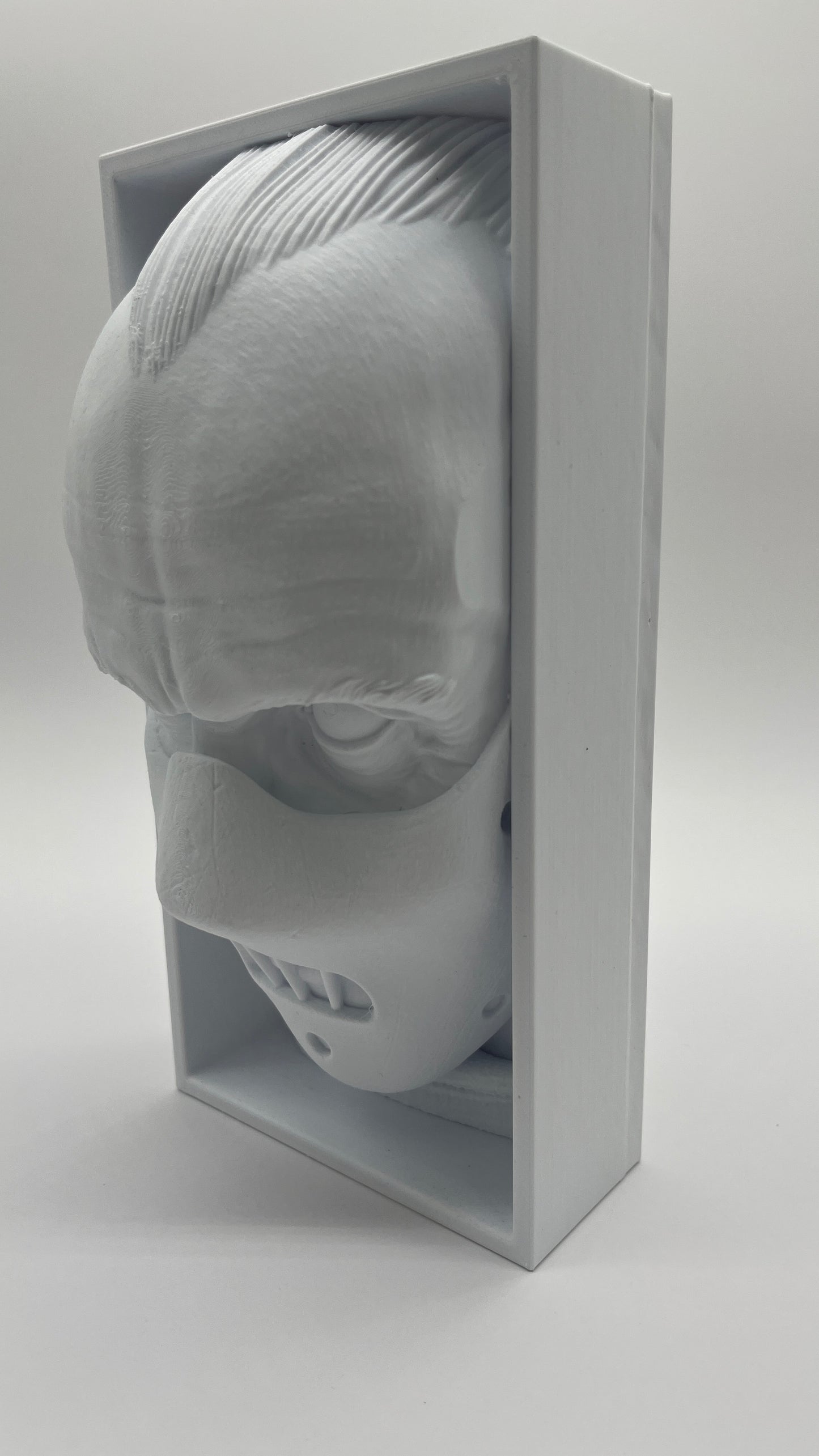 Hannibal Face Wall Art/ Bookend Fan Art