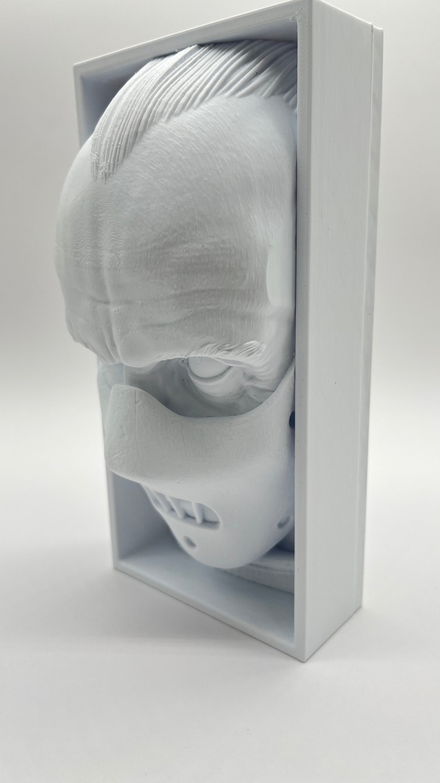 Hannibal Face Wall Art/ Bookend Fan Art