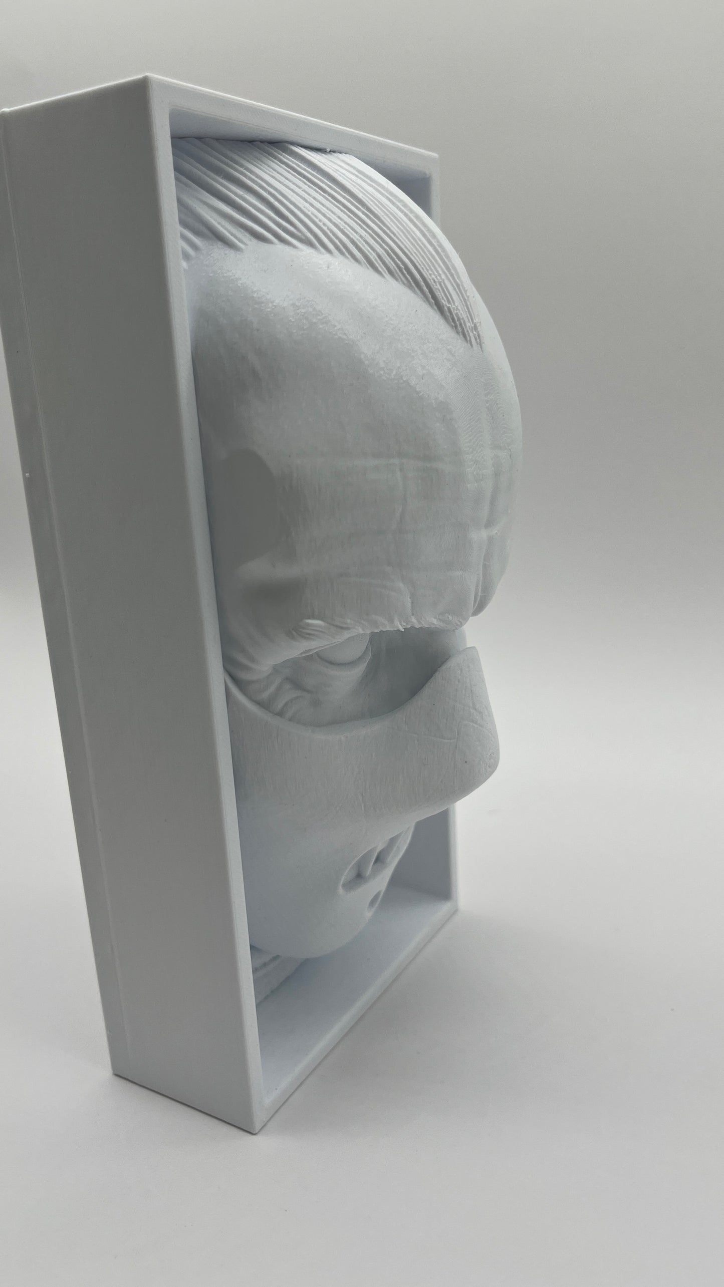 Hannibal Face Wall Art/ Bookend Fan Art