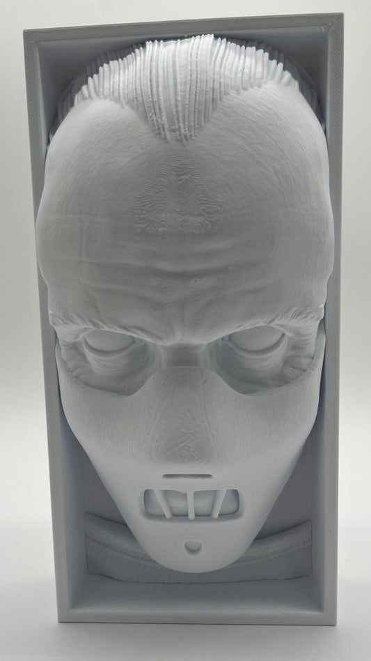 Hannibal Face Wall Art/ Bookend Fan Art