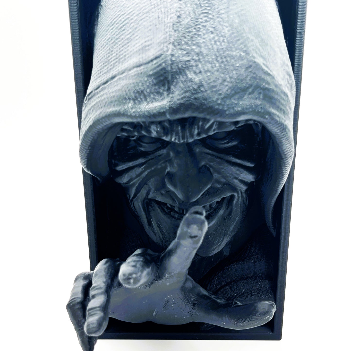 Reaching Hooded Horror — Fan Art Shadow Box Bust